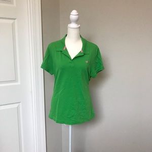 Green SS Lilly Pulitzer Polo size XL